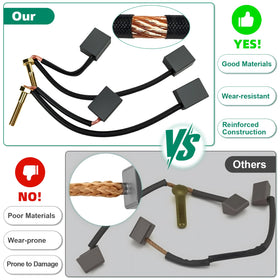 OXTOUF premium copper-graphite brush material supports reliable current transfer