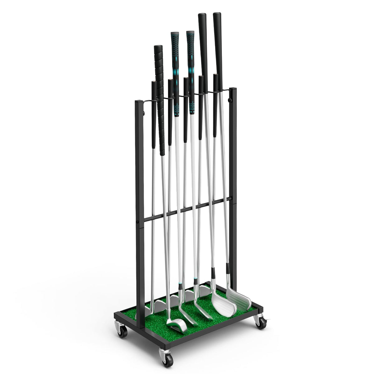 OYEAL movable casters make relocating the rack quick and easy.