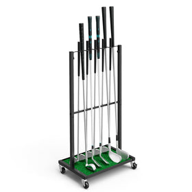 OYEAL movable casters make relocating the rack quick and easy.