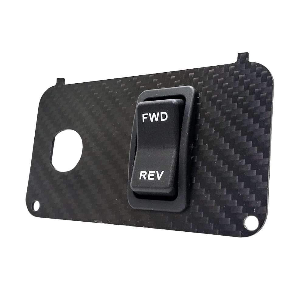 OZ-USA carbon fiber key switch plate close-up weave shows premium material