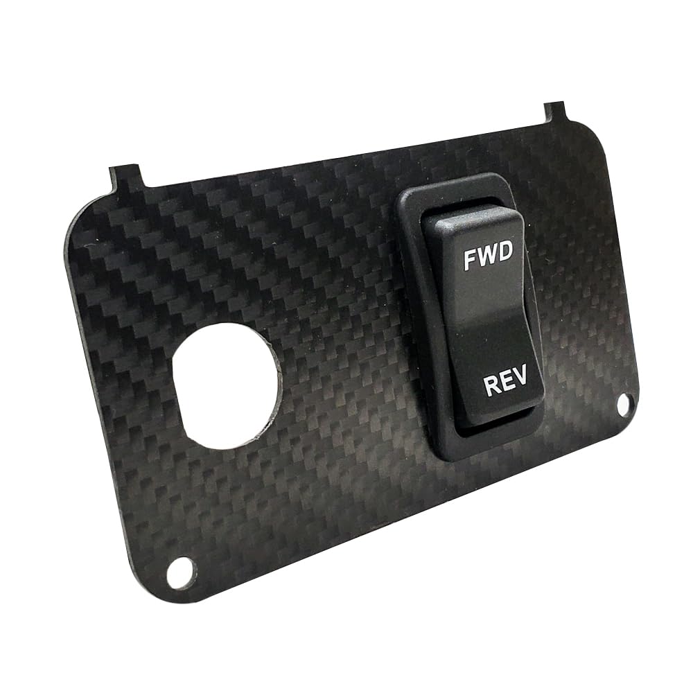 OZ-USA carbon fiber key switch plate side view highlights lightweight construction