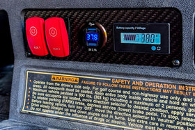 OZ-USA EZGO Medalist and TXT compatibility dash upgrade