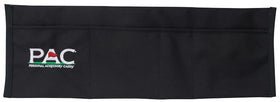 PAC Personal Accessory Caddy Golf black front view keeps essentials secure on the course