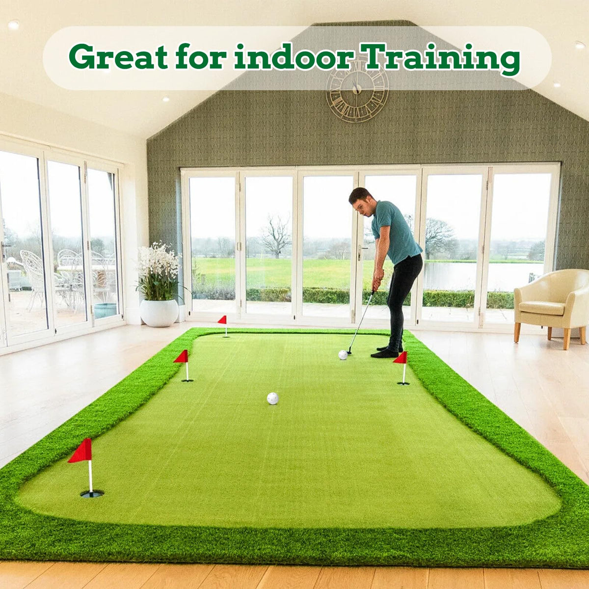 Pafeooui versatile indoor-outdoor training tool for backs, ranges, and backyards.