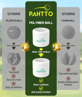 PAHTTO backyard-practice-area demonstrates easy retrieval after limited flight.