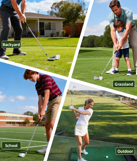 PAHTTO golf-ball-in-hand demonstrates secure grip and ready-to-use training tool.