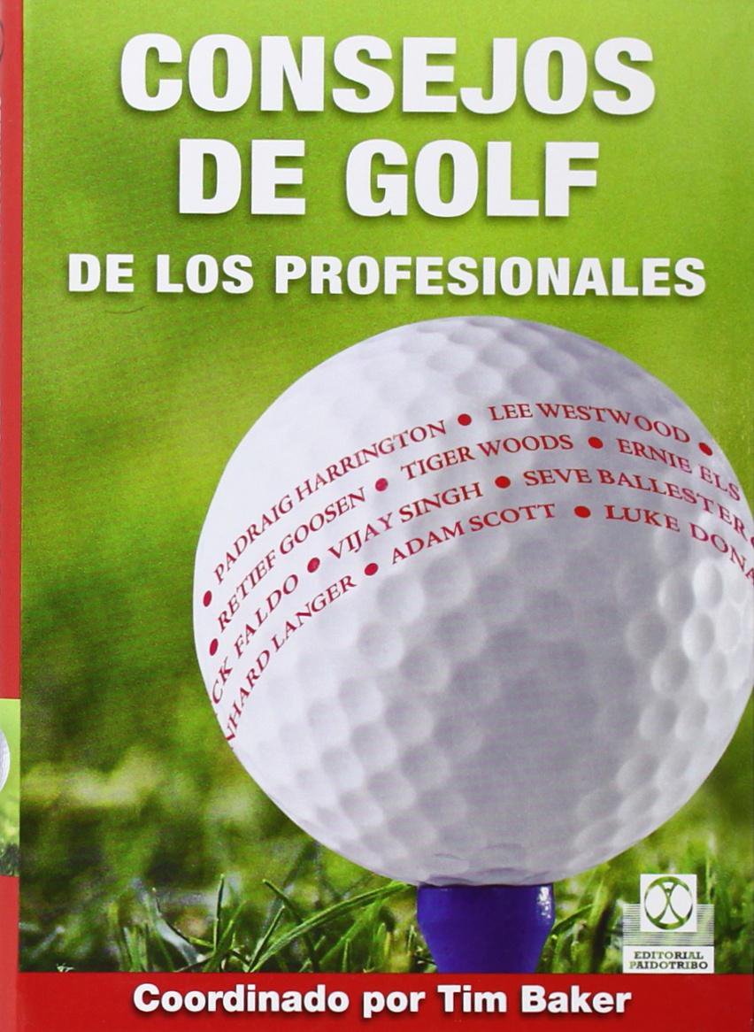 Paidotribo Pro Golf Tips color photo showing swing technique for improved consistency and confidence on the course