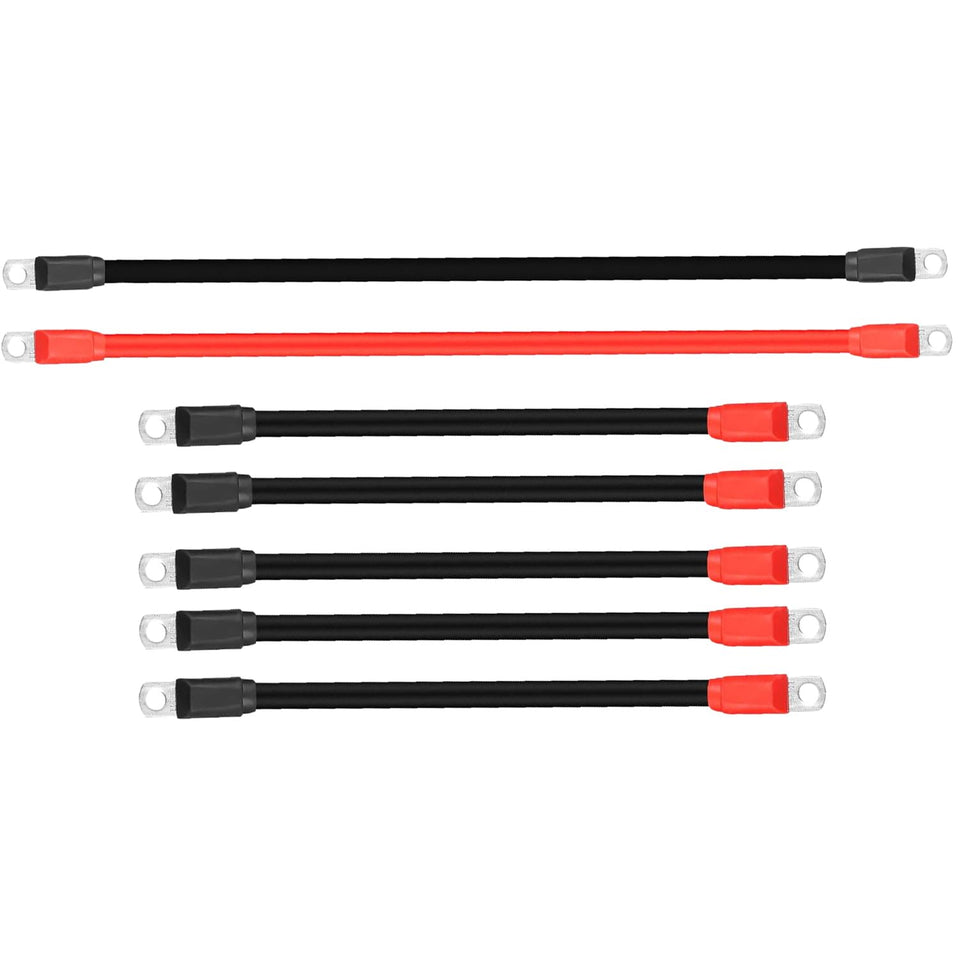 pakmee golf cart battery cables 26.6 inch black for secure, reliable power connections