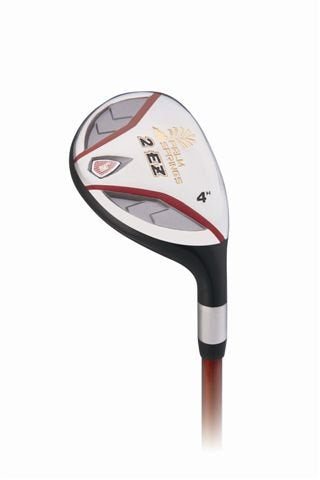 Palm Springs 2ez SS Hybrid with 21° loft for forgiving long-iron replacement.
