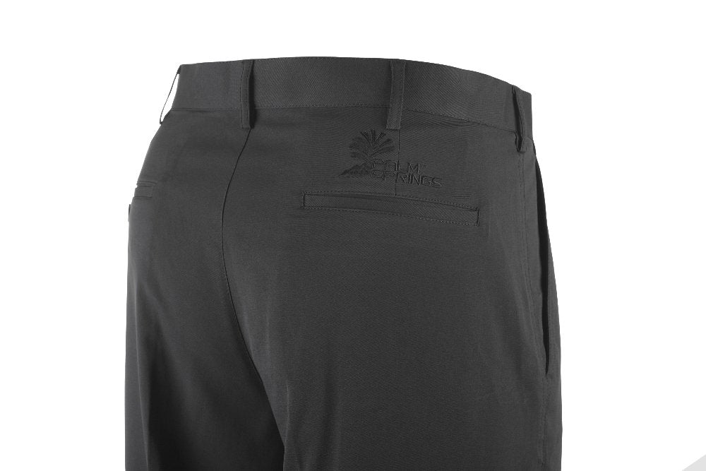 Palm Springs Golf pant spare button included for quick on-the-go repairs.
