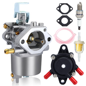 Panari FE290 carburetor with golf cart assembly view for Club Car Carryall; improves idle stability.