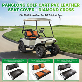 Panglong 2000.5-up Club Car DS front seat fit for OEM cushions.