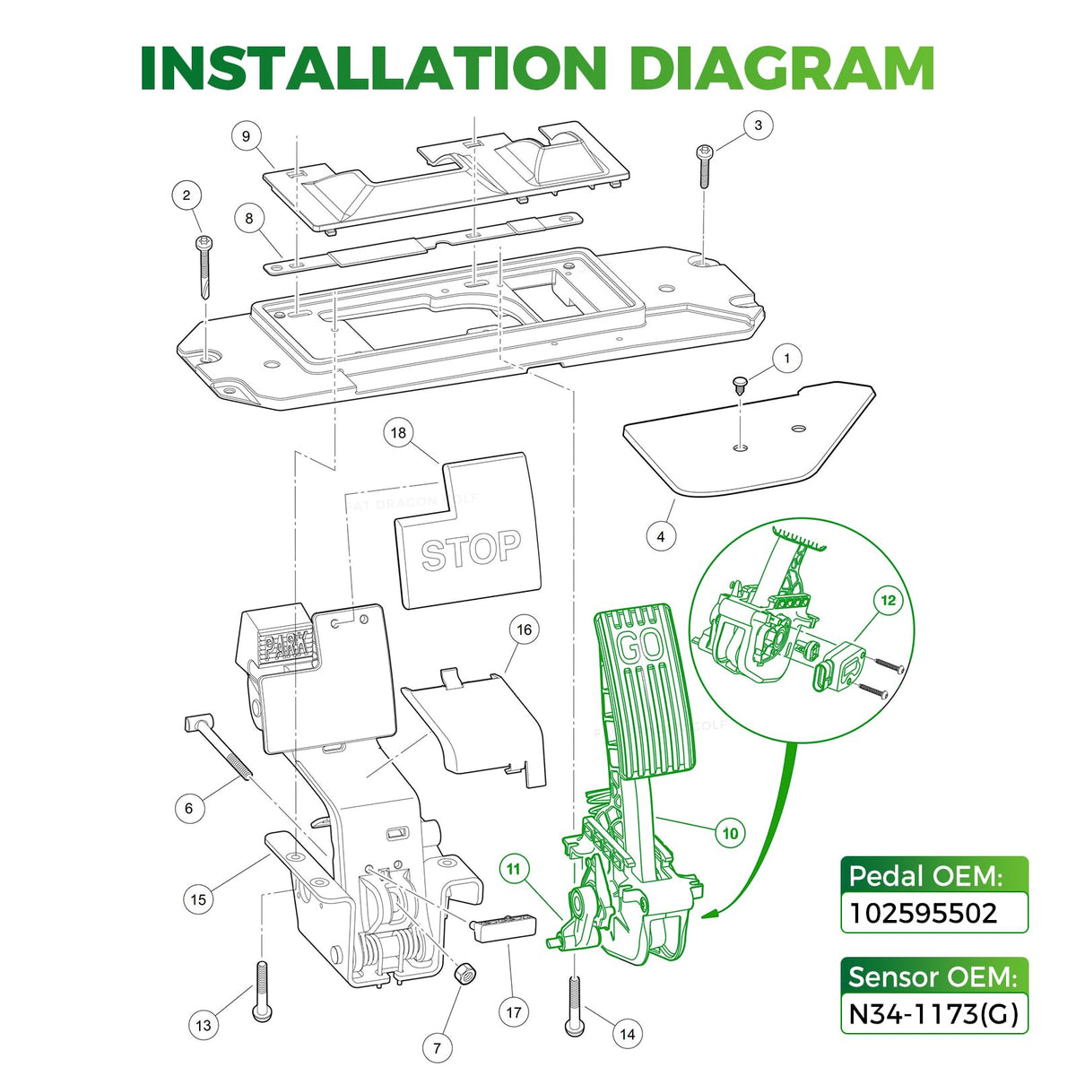 Panglong 2nd Gen pedal side angle demonstrates compact, durable design.