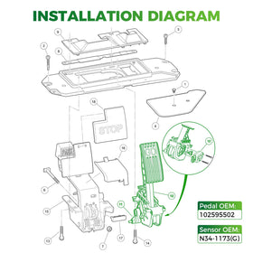 Panglong 2nd Gen pedal side angle demonstrates compact, durable design.