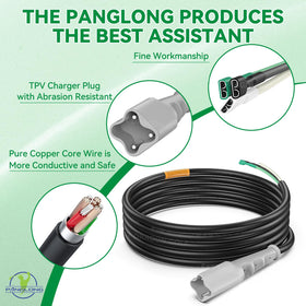 Panglong 3-pin plug cable assembly improves contact and reliable power transfer.
