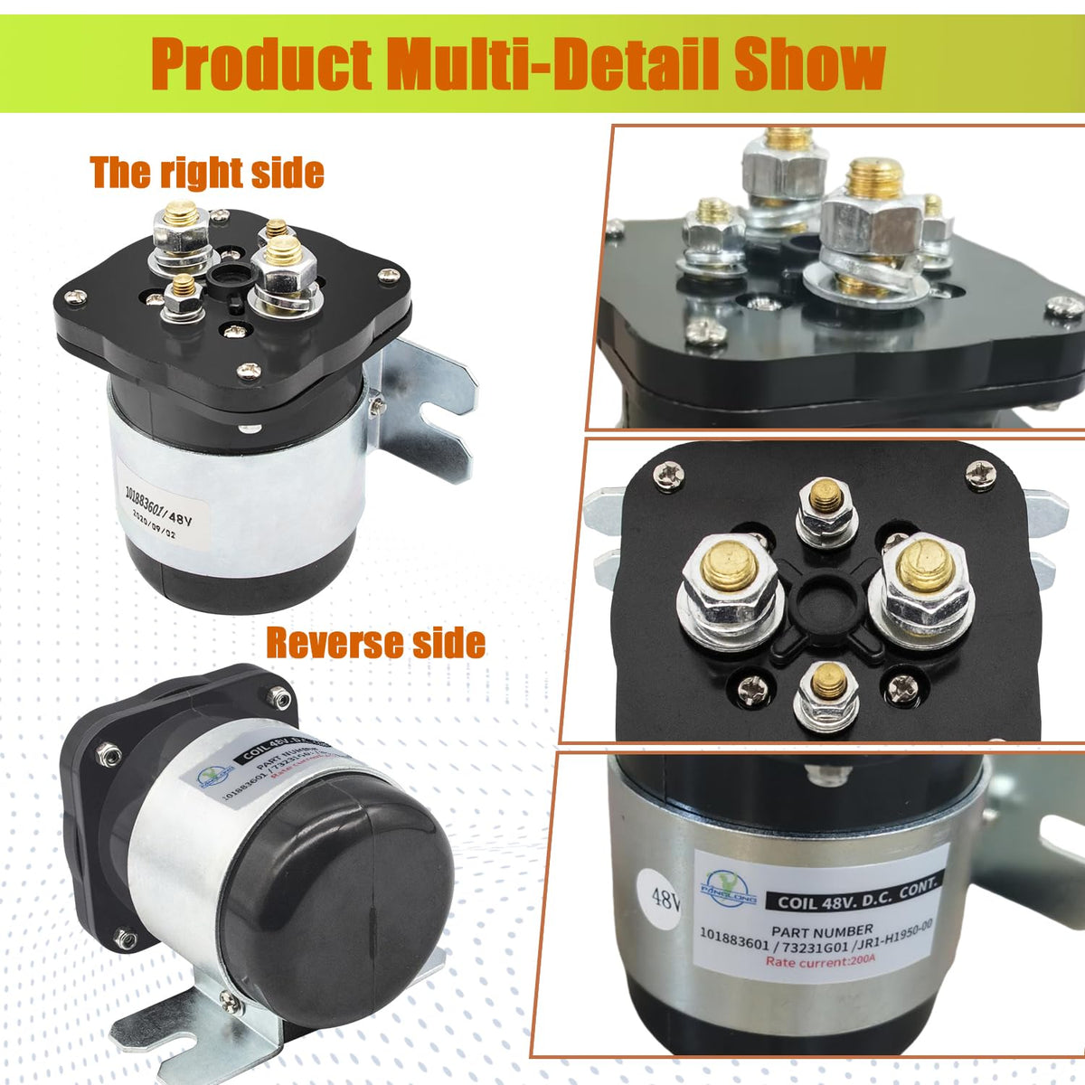 Panglong 4-terminal solenoid with silver contacts enables durable, efficient power switching