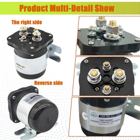Panglong 4-terminal solenoid with silver contacts enables durable, efficient power switching