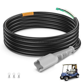 Panglong 48V charger cord for Yamaha G29 with 3-pin plug enhances charging stability.