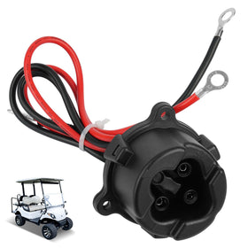 Panglong 48V MAC DC charger receptacle for Yamaha G29 ready for installation.