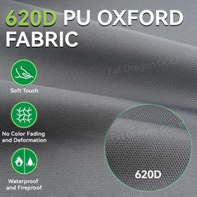 Panglong 620D gray side view highlighting sturdy fit against wind.