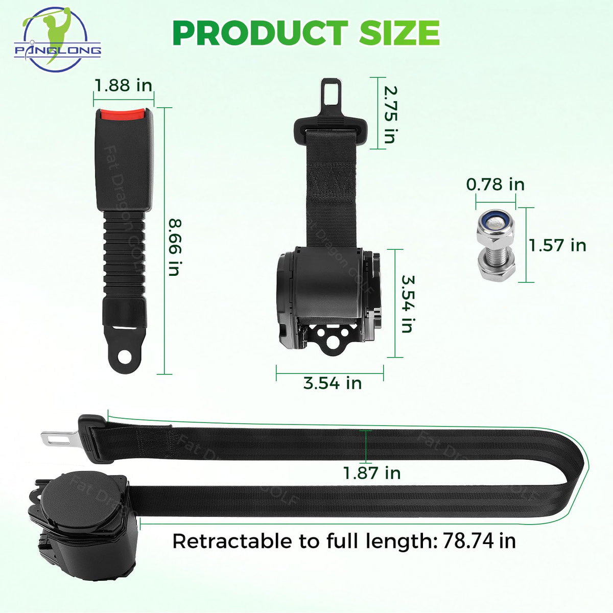 Panglong bracket note: ensure cart has mounting brackets before purchase