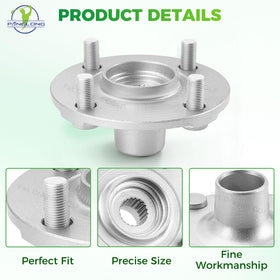 Panglong aluminum golf cart hub assembly delivers durability and precise fit.