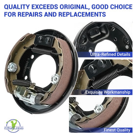 Panglong brake assembly rear-left view highlights complete rear brake kit.
