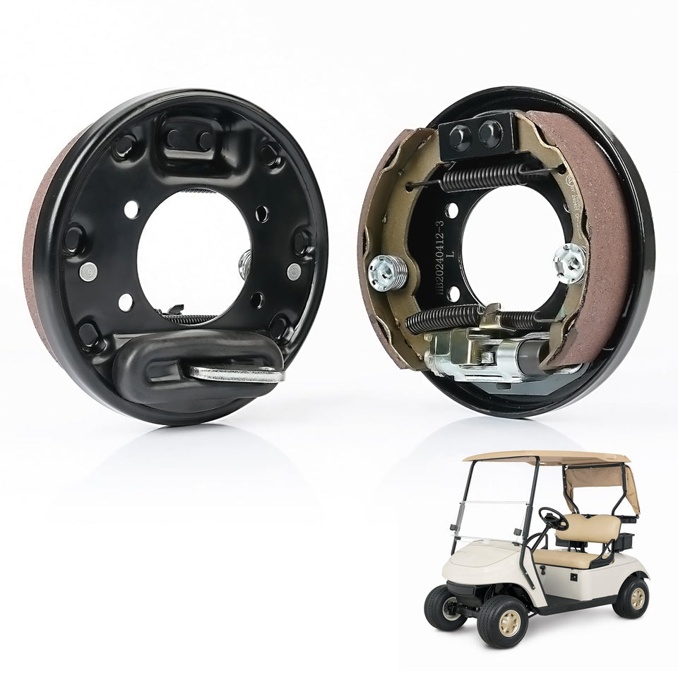 Panglong brake assembly rear-right view for easy, reliable golf cart braking.