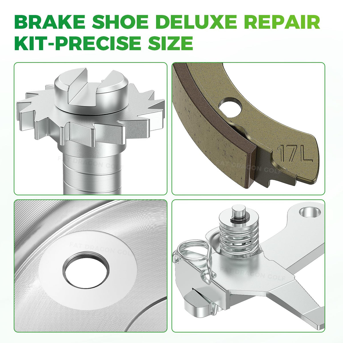 Panglong brake shoes set delivering wear resistance and reliable stopping power.