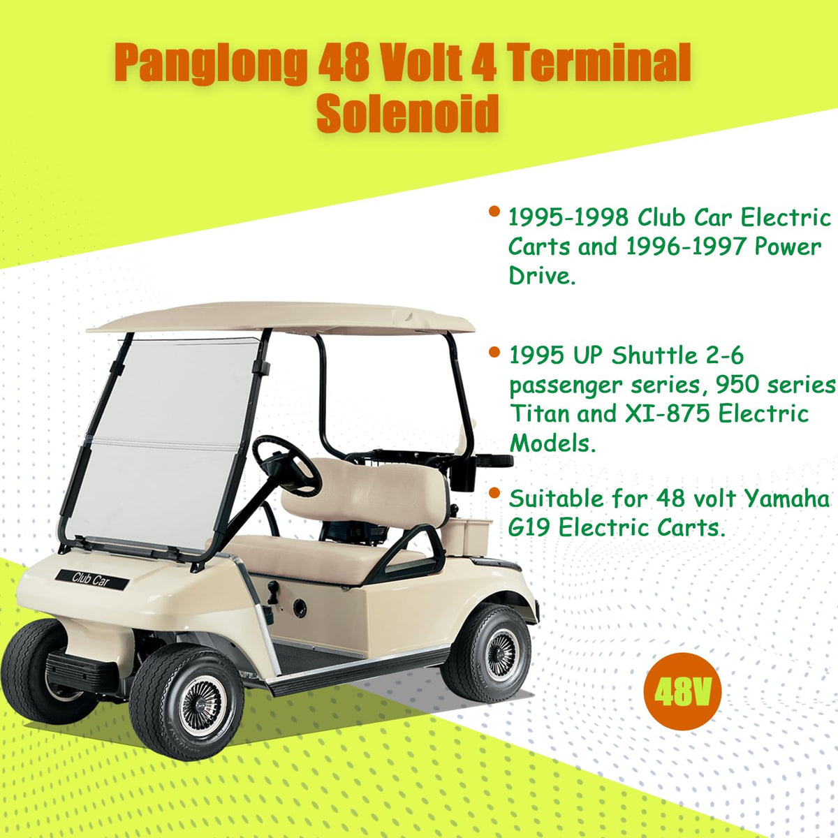 Panglong Club Car compatibility graphic confirms model range coverage