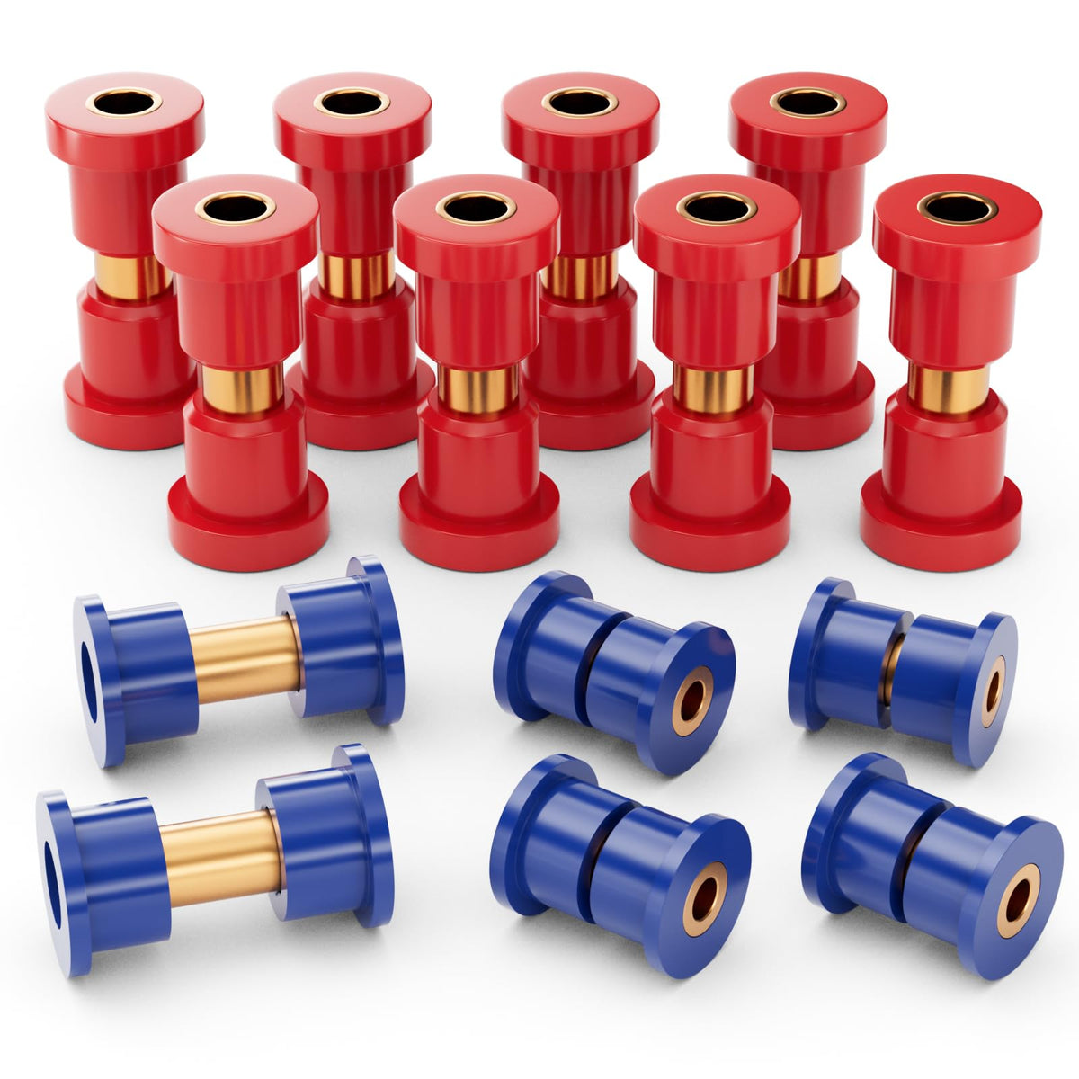 Panglong Club Car DS front lower spring bushing close-up for smoother ride