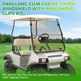 Panglong Club Car DS compatibility for 2000.05+ models with a secure curved frame fit.