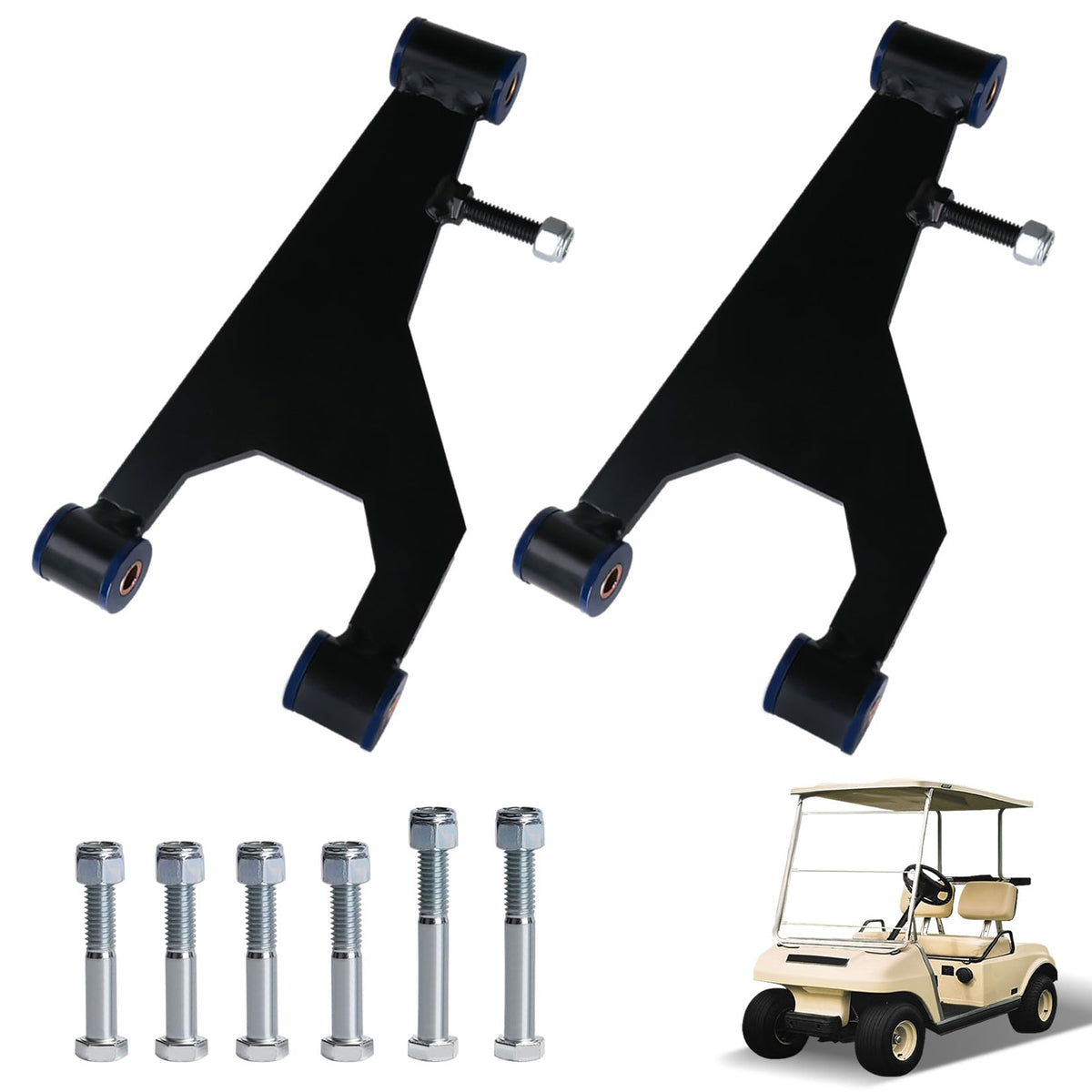 Panglong Delta A-Plate left sub-assembly for Club Car DS enhances steering stability.