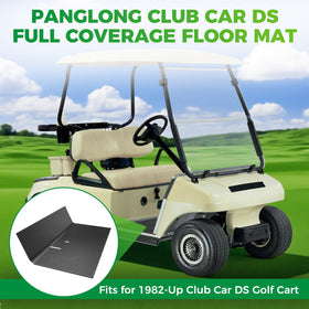 Panglong Club Car DS floor mat replaces OEM panels for a fresh appearance