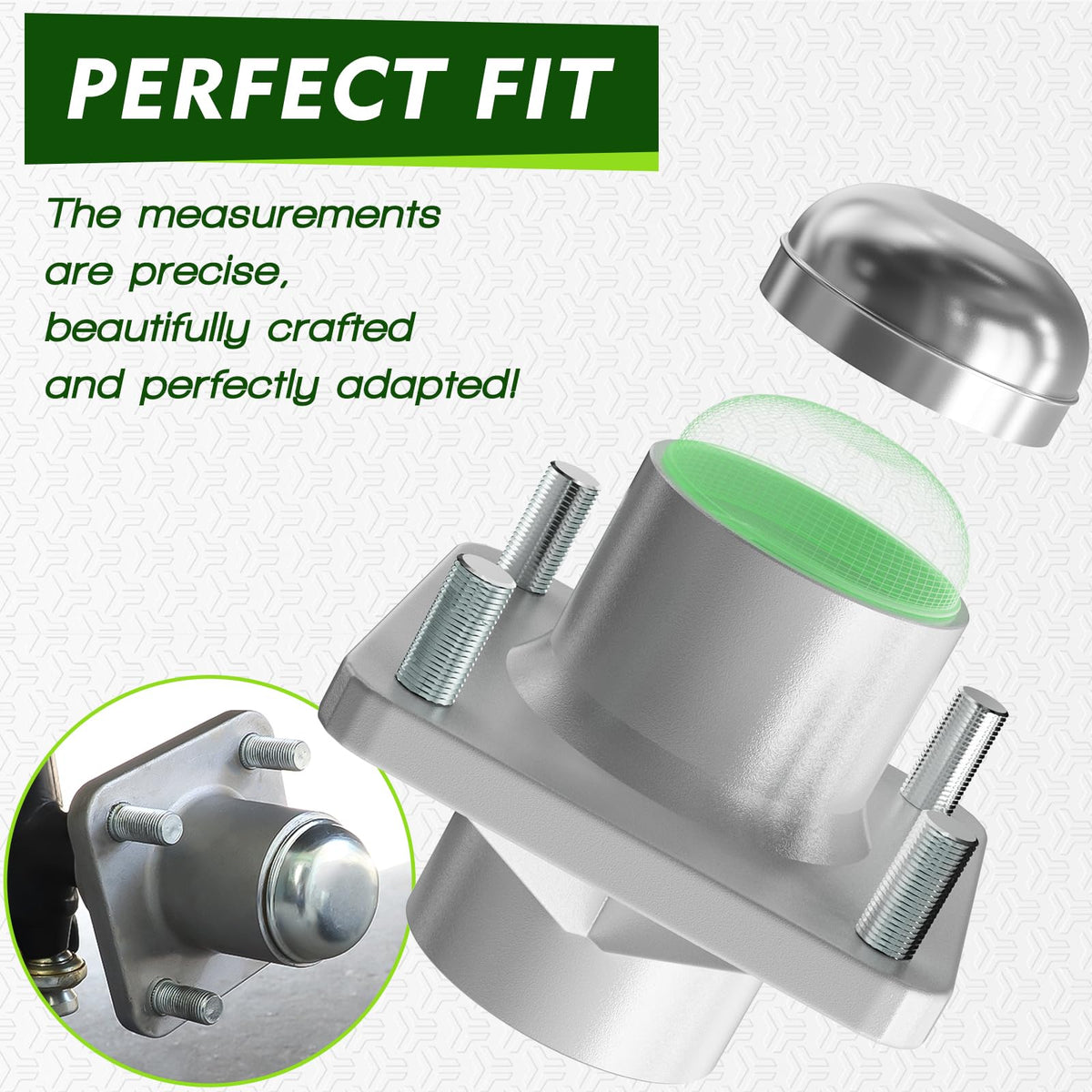 Panglong Club Car DS hub OEM 1011892 replacement for reliability