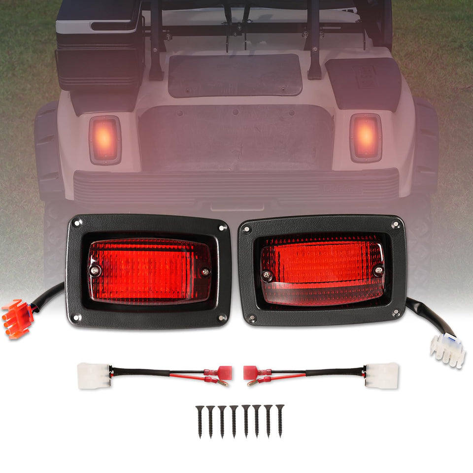 Panglong Club Car DS LED tail light left enhances rear visibility