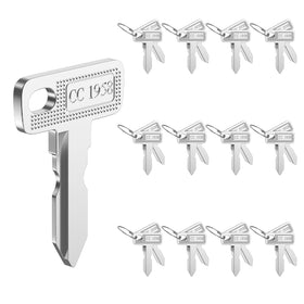 Panglong club car keys 25-piece pack for easy replacements and spares.