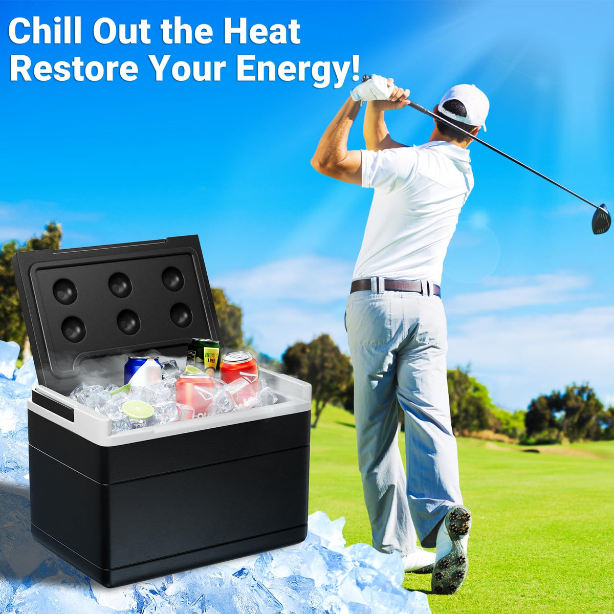 Panglong Club Car Precedent cooler fit ensures secure compatibility