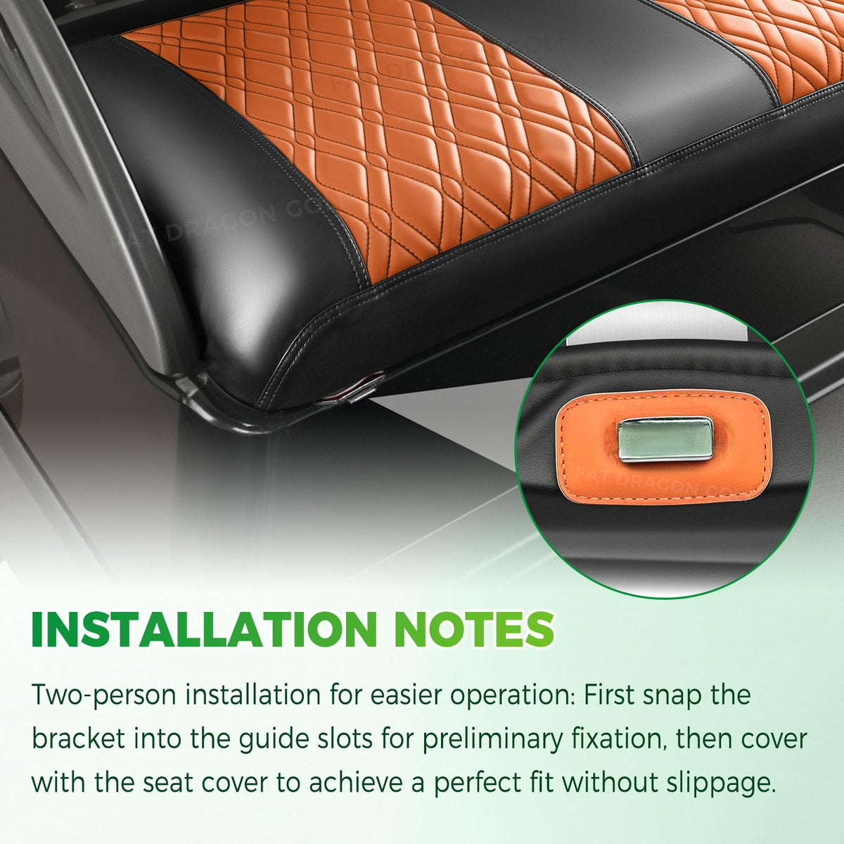 Panglong Club Car Precedent front seat fit ensuring compatibility.