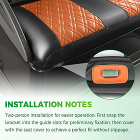Panglong Club Car Precedent front seat fit ensuring compatibility.