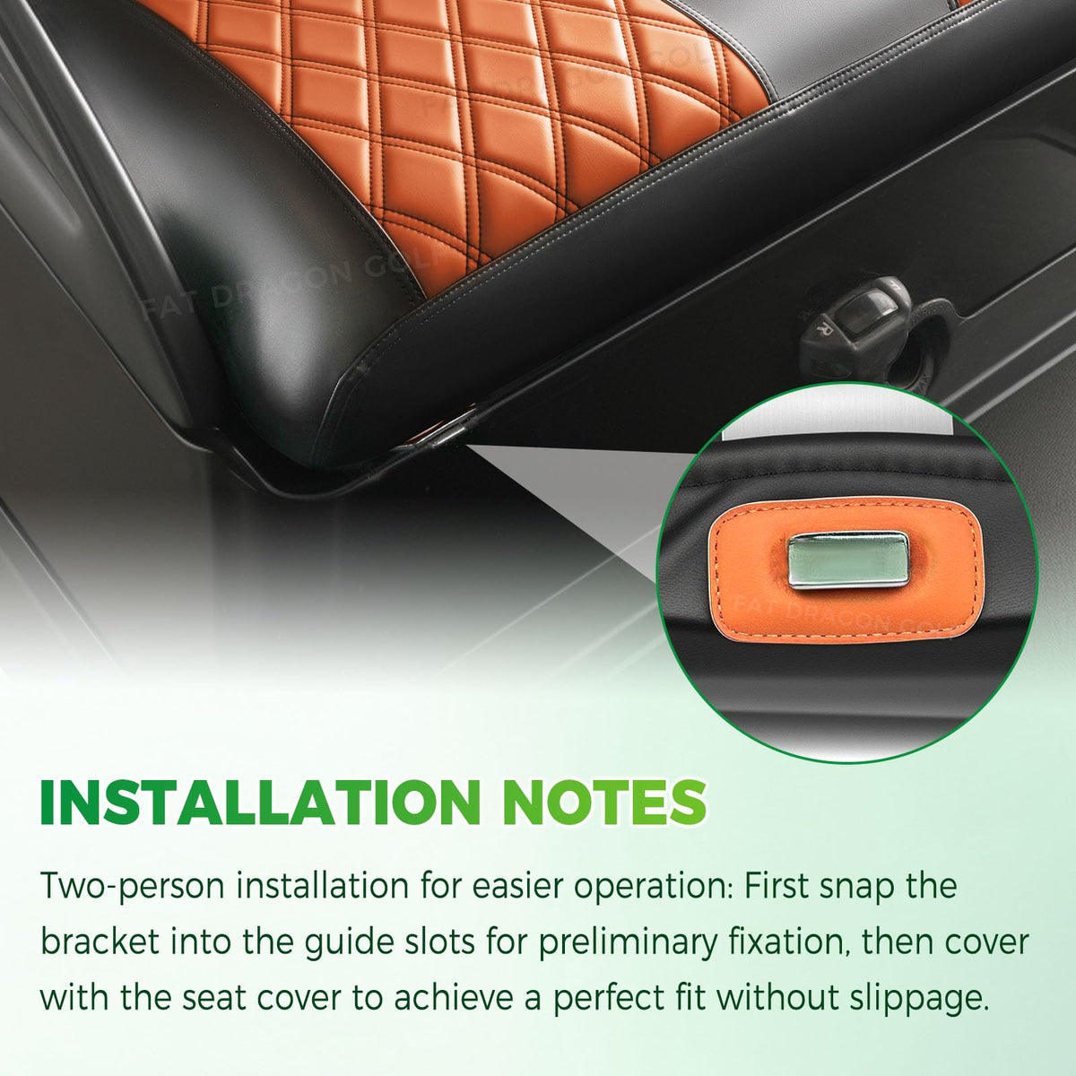 Panglong Club Car Precedent OEM front cushion seat covers