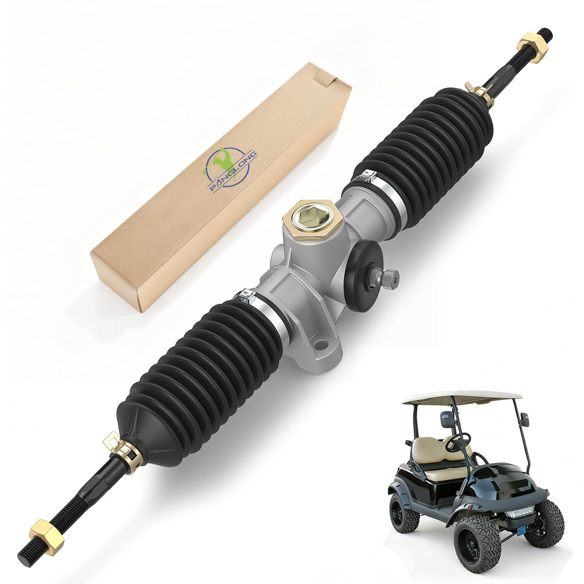 Panglong Club Car Precedent steering rack improves maneuverability when installed