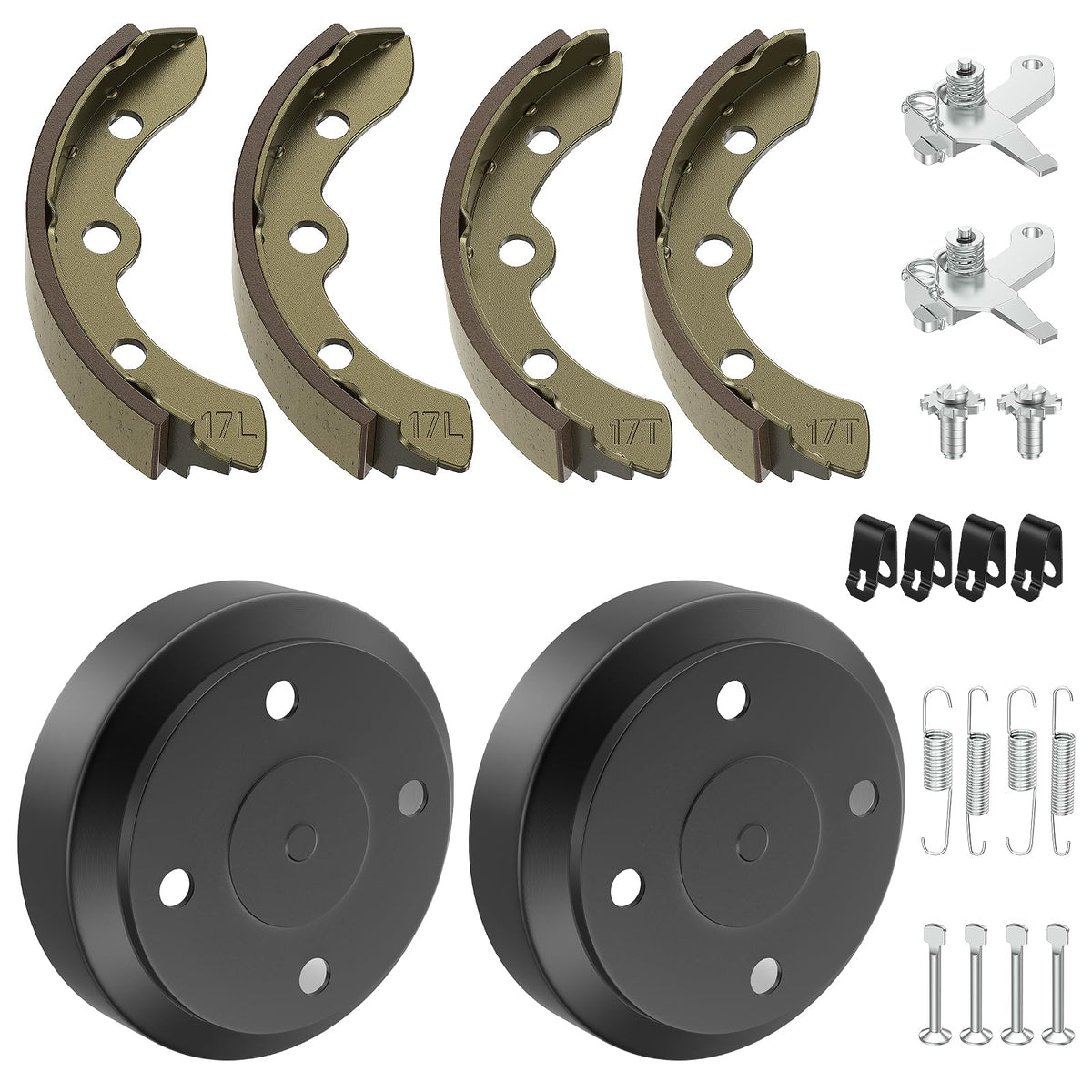 Panglong Club Car rear brake drum for durable braking on golf carts.