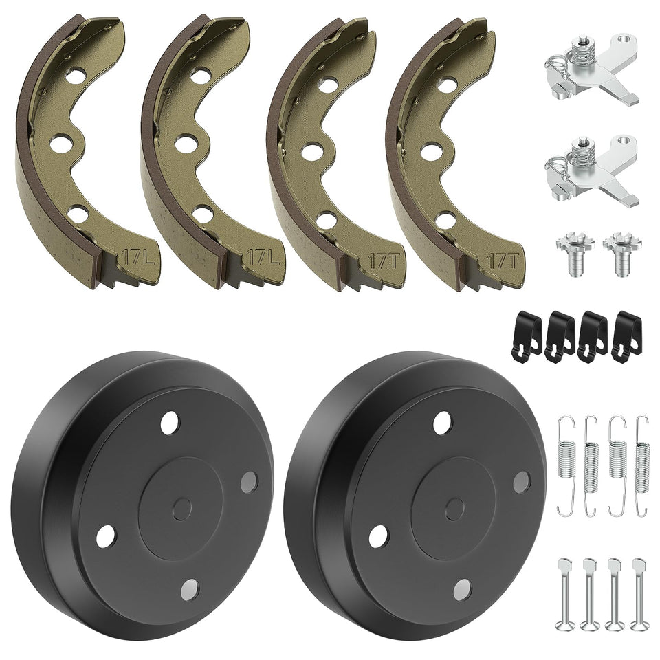 Panglong Club Car rear brake drum for durable braking on golf carts.