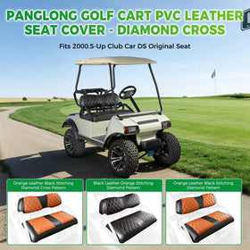 Panglong color options include black, brown, diamond, for Club Car DS.