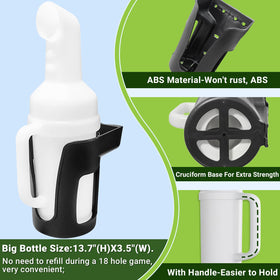 Panglong curved-neck design sand bottle shown for rain protection