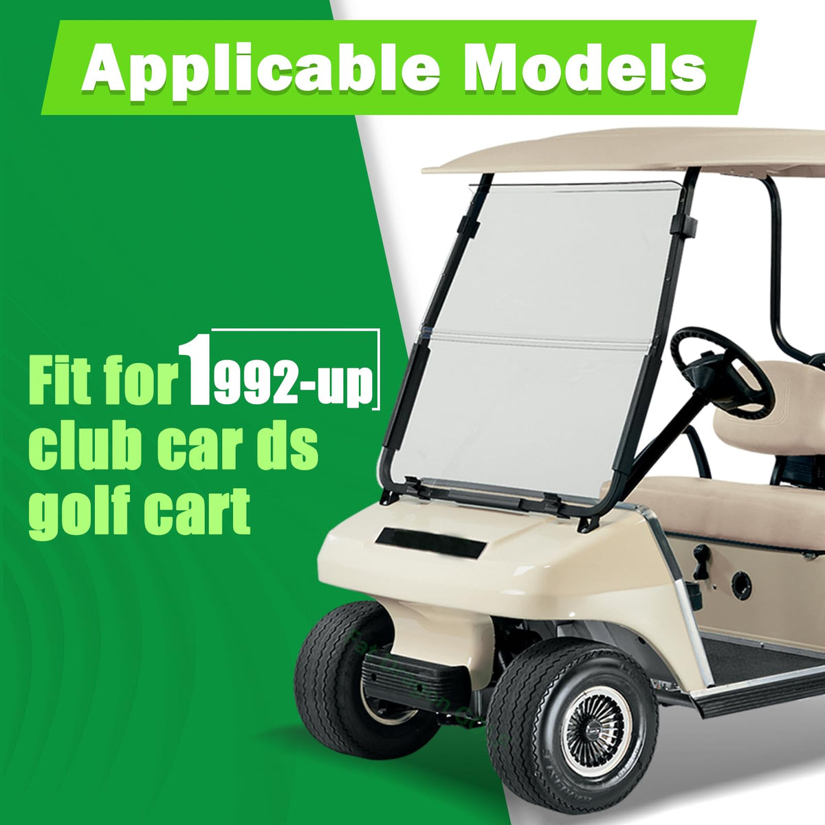 Panglong DS steering upgrade improves handling for Club Car DS on the course.