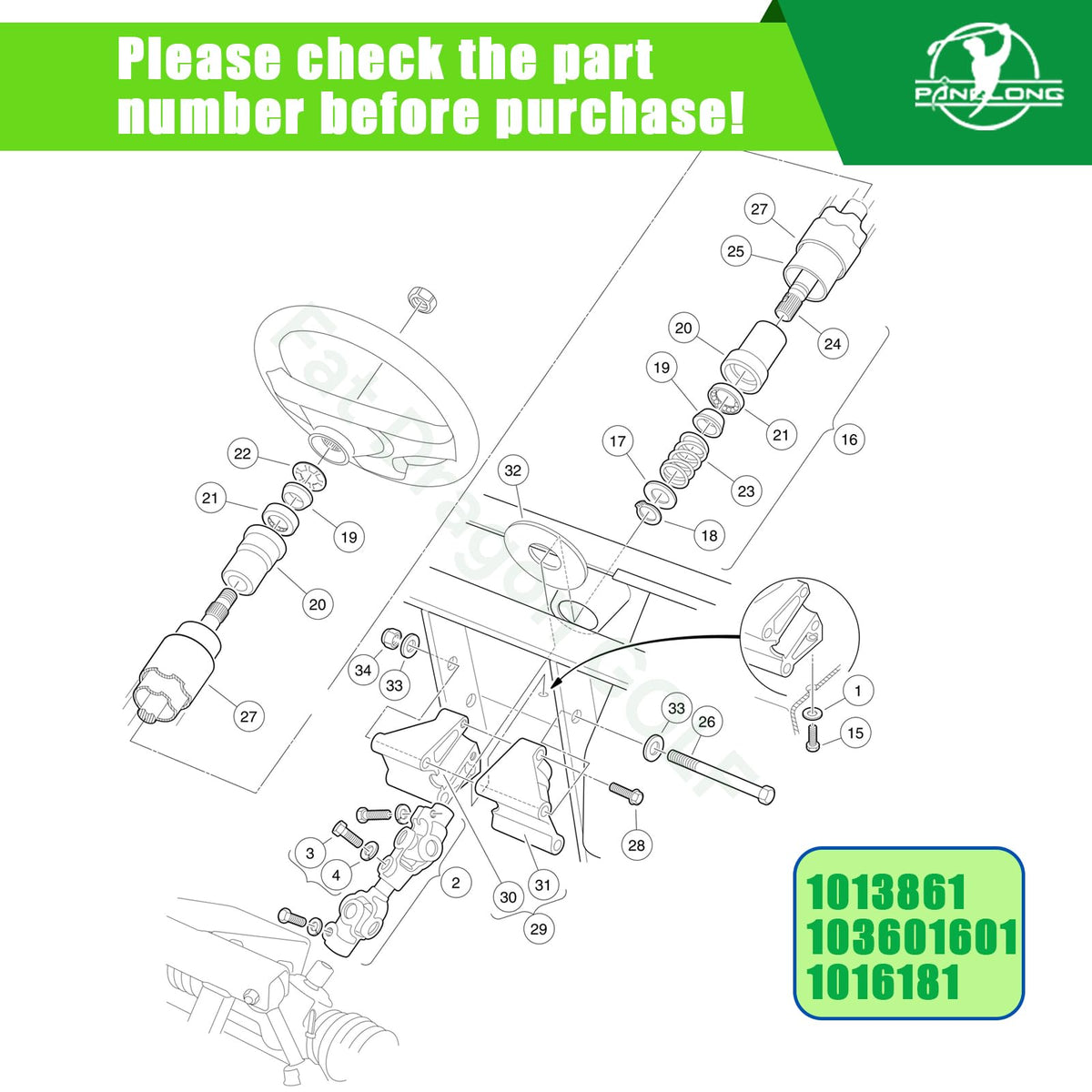 Panglong compatibility check helps verify 1992+ Club Car DS fit.