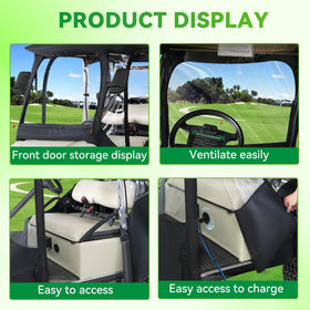 Panglong DS enclosure roll-up zipper doors for easy access.