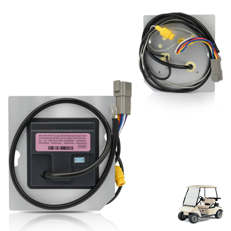 Panglong DS OBC with square 6-pin plug enabling precise energy tracking